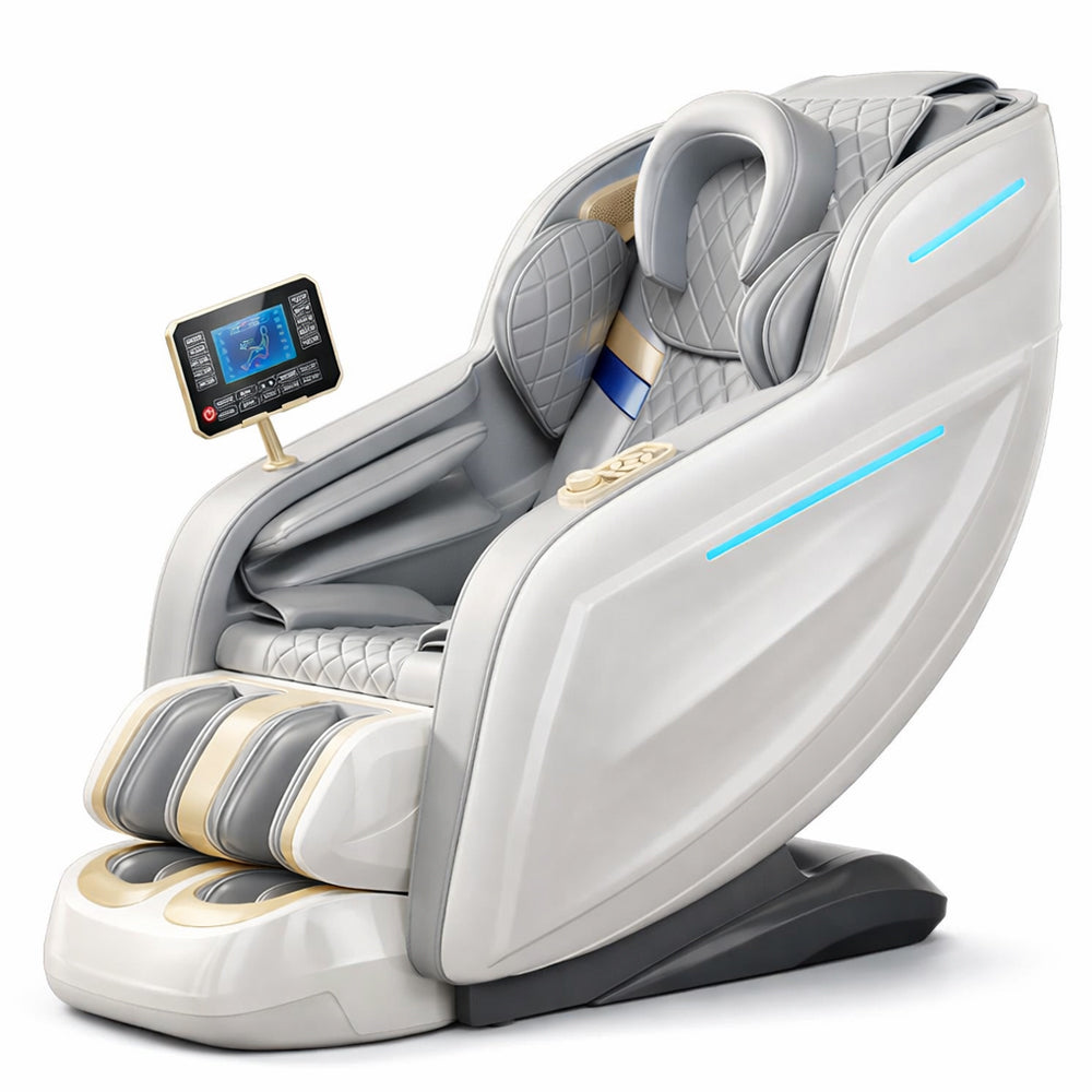 Massagestol 3D kropsscanning, SL-skinne, 32 airbags, varme i lænd/ben & Zero Gravity - Model 988Q6