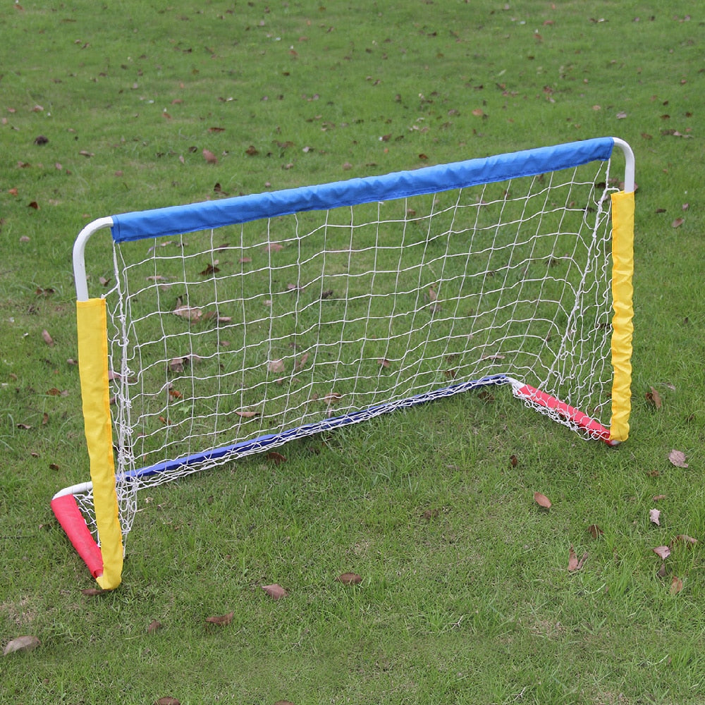 Kvalitets Fodboldmål 120 x 80 x 50 cm med stålramme