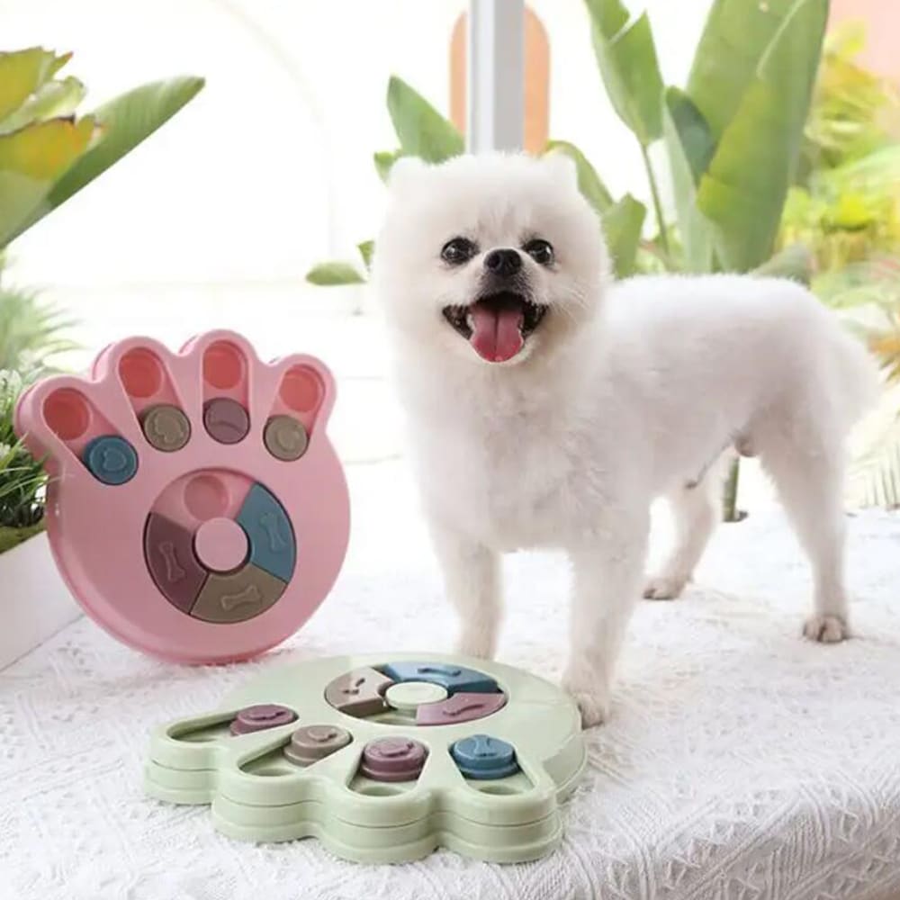 Interaktivt Foder-Puslespil til Hunde