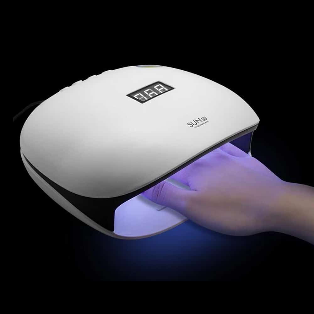 Negle UV-Lampe til 2 hænder med 36 kraftfulde LED´er