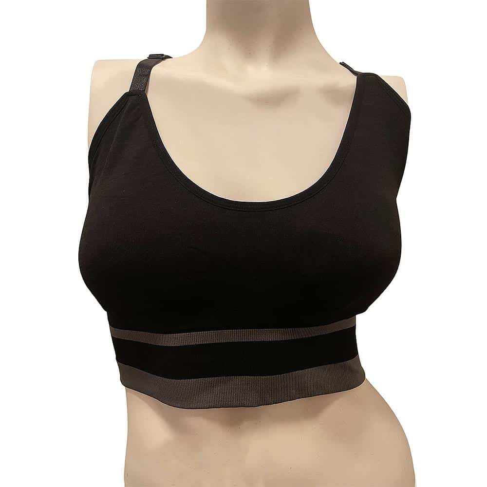 Sports Bra - pakke med 2 stk. (BH m/vaskbart indlĂŚg)