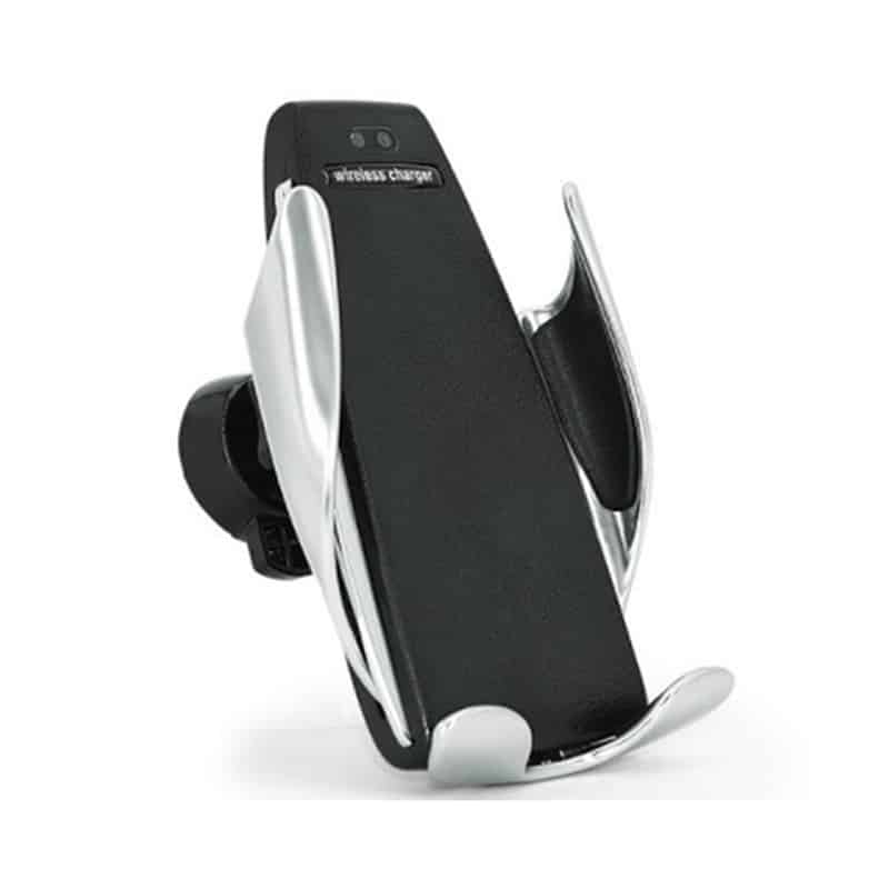 Trådløs automatisk mobil oplader og holder til bilen