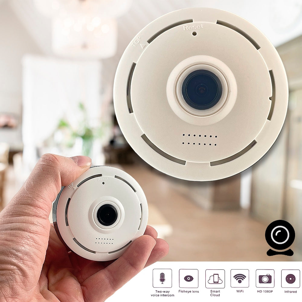 360° indendørs WiFi kamera