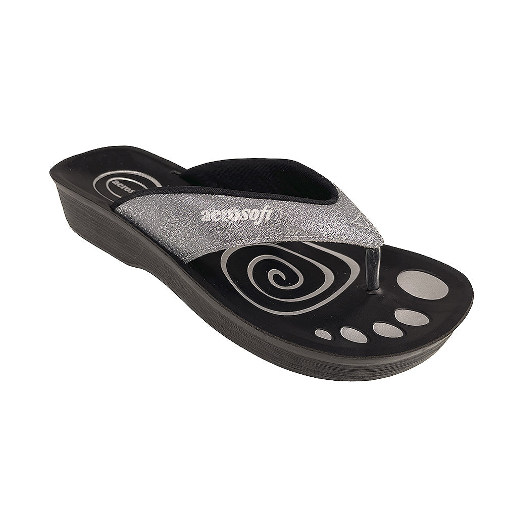 Sandaler Aerosoft - Model 825 m. glimmer -