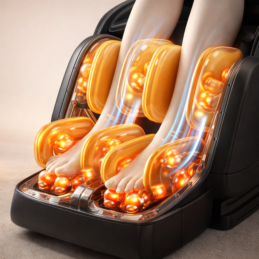 Luksus Massagestol – med Zero Gravity, varme og fuld kropsmassage - model 988E