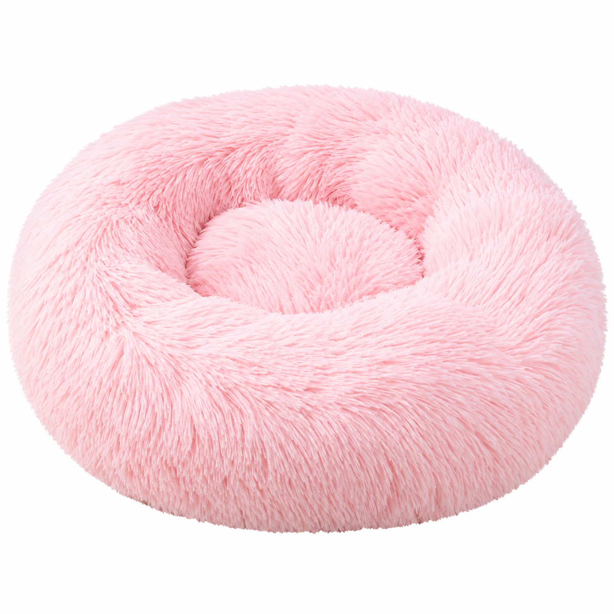 Blød og beroligende donut hundeseng (mange farver)
