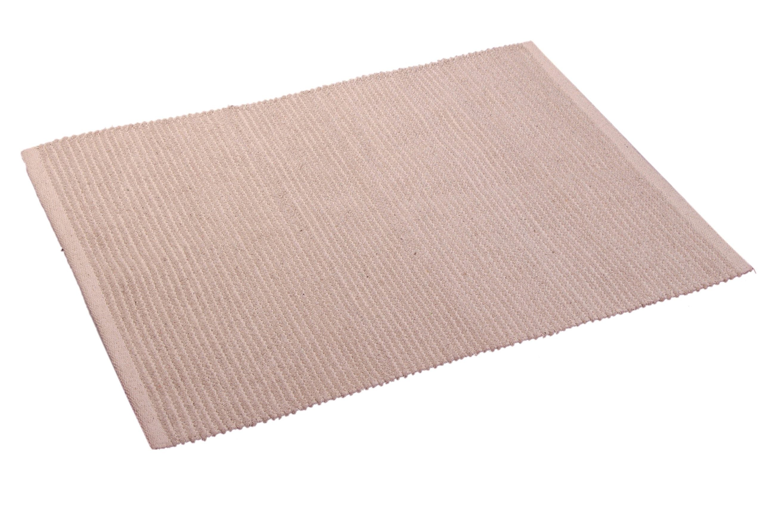 Tæppe - Shanil - 65x130 cm. 100% bomuld (fås i 3 forskellige farver)