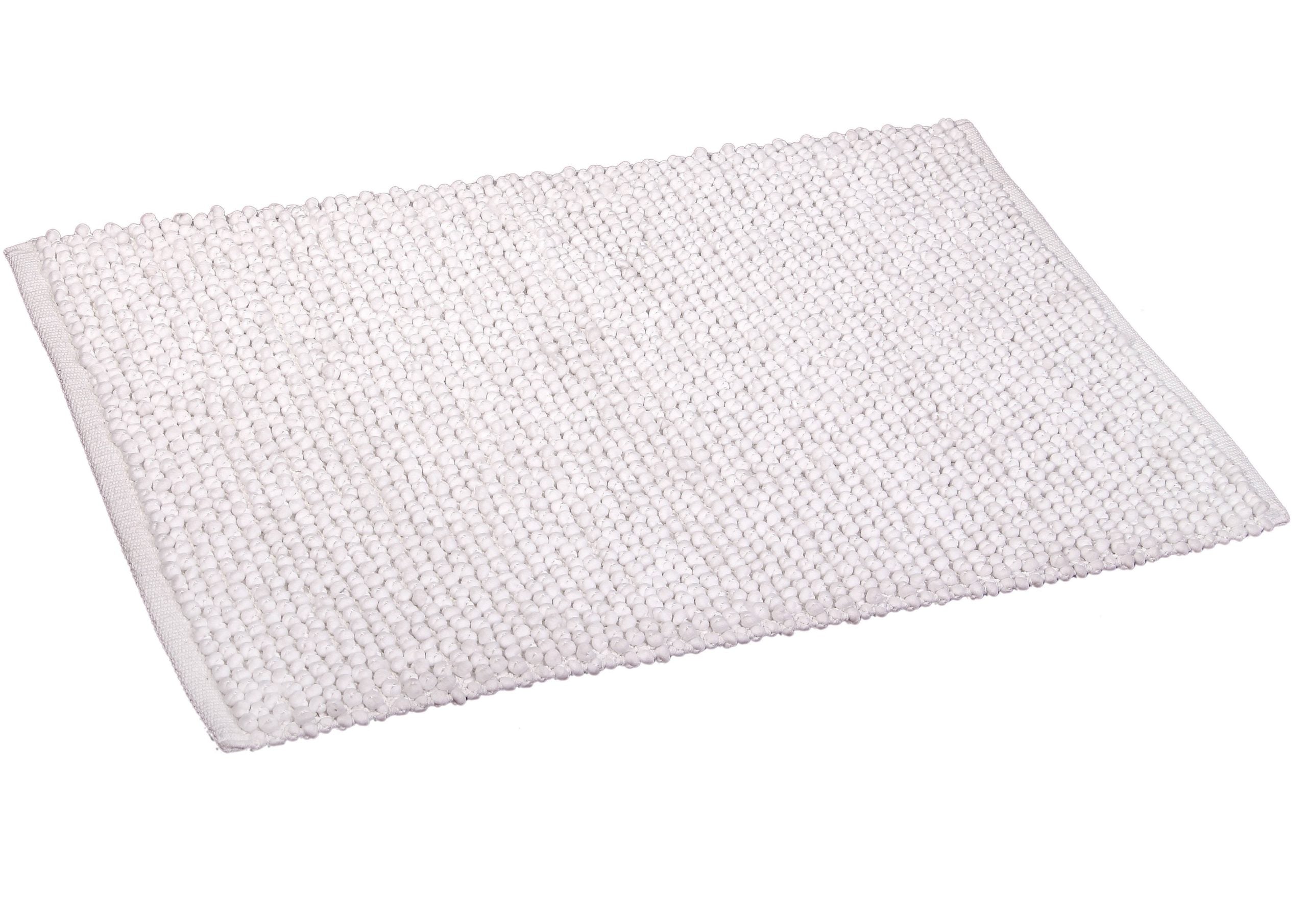 Tæppe - Popcorn - 60x90 cm. bomuldmix (Fås i 3 forskellige farver)