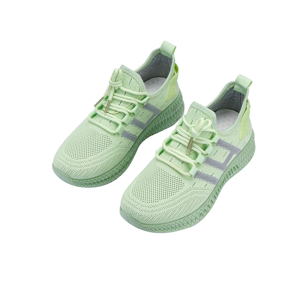 Løbesko/Sneakers til kvinder, åndbare og med optimal støddæmpning