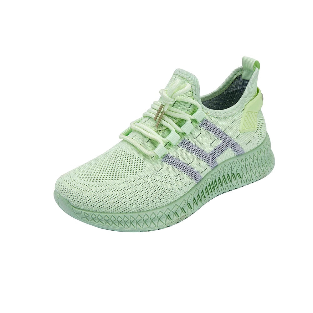 Løbesko/Sneakers til kvinder, åndbare og med optimal støddæmpning