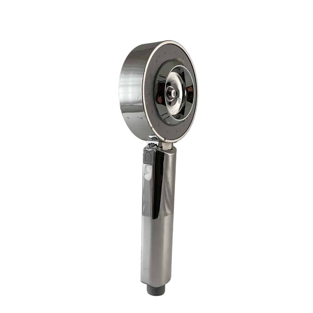 Dobbeltsidet Brusehoved - m/shampoo dispenser