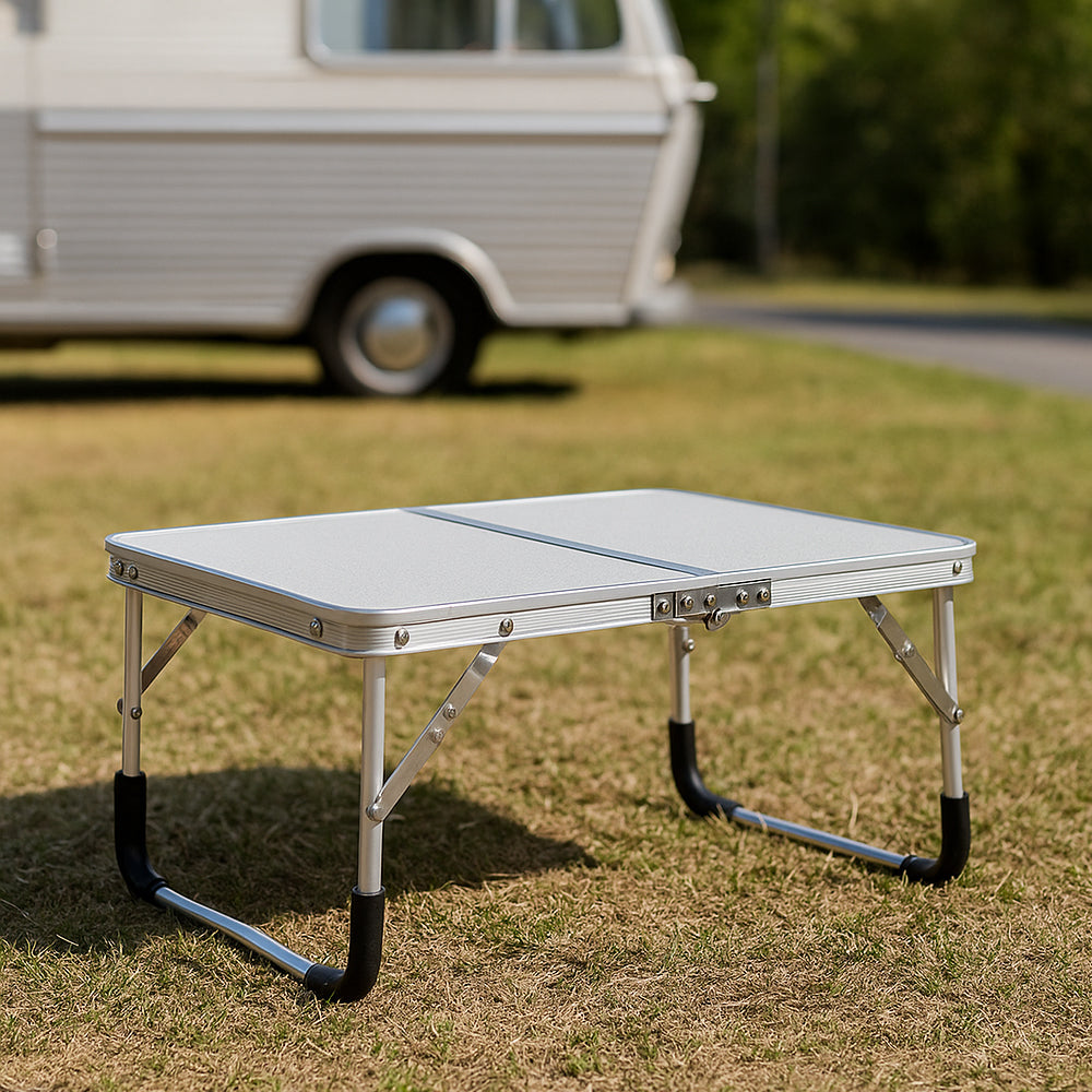 Foldbart Letvægts Campingbord i Aluminium