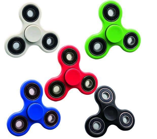Fidget Spinner - flere forskellige farver
