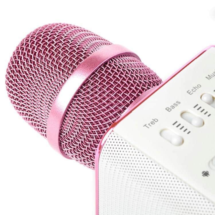 Karaoke Mikrofon Bluetooth med Højttaler