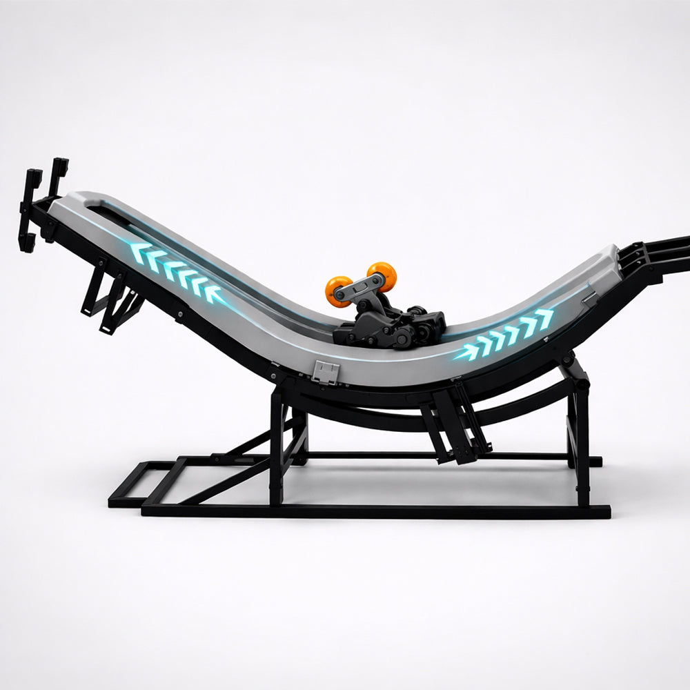 Massagestol 4D kropsscanning, Dual Zone Stretching, 32 airbags, varme i ben/læn & Zero Gravity - Model 988A