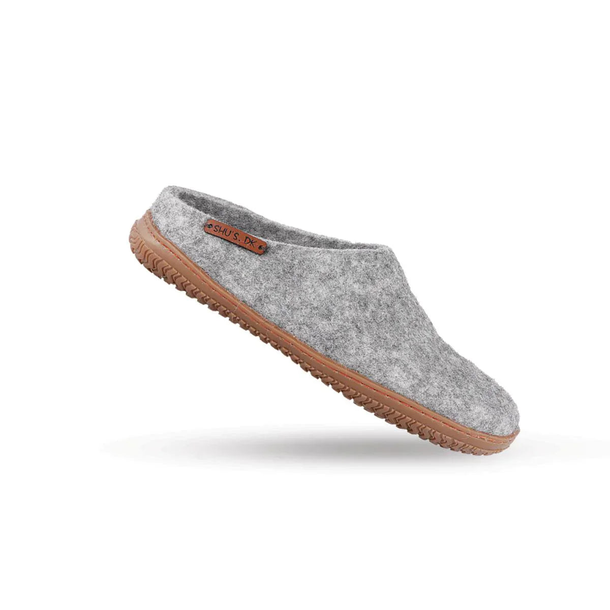 Uldtøffel (100% ren uld) m/Gummisål - Dansk Design fra SHUS