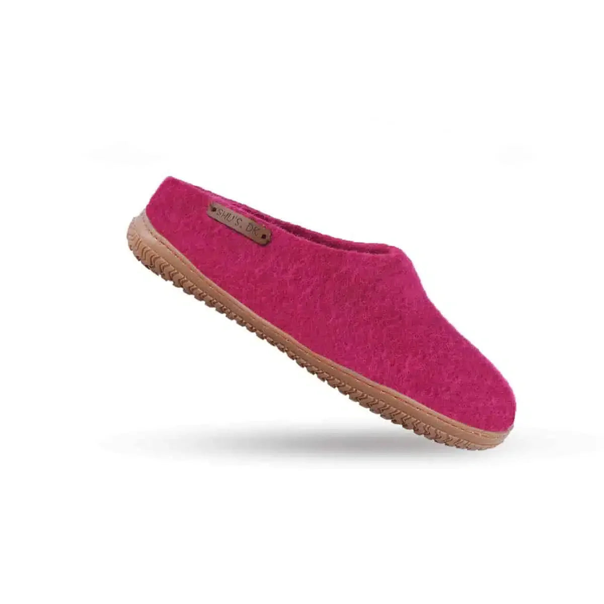 Uldtøffel (100% ren uld) m/Gummisål - Dansk Design fra SHUS