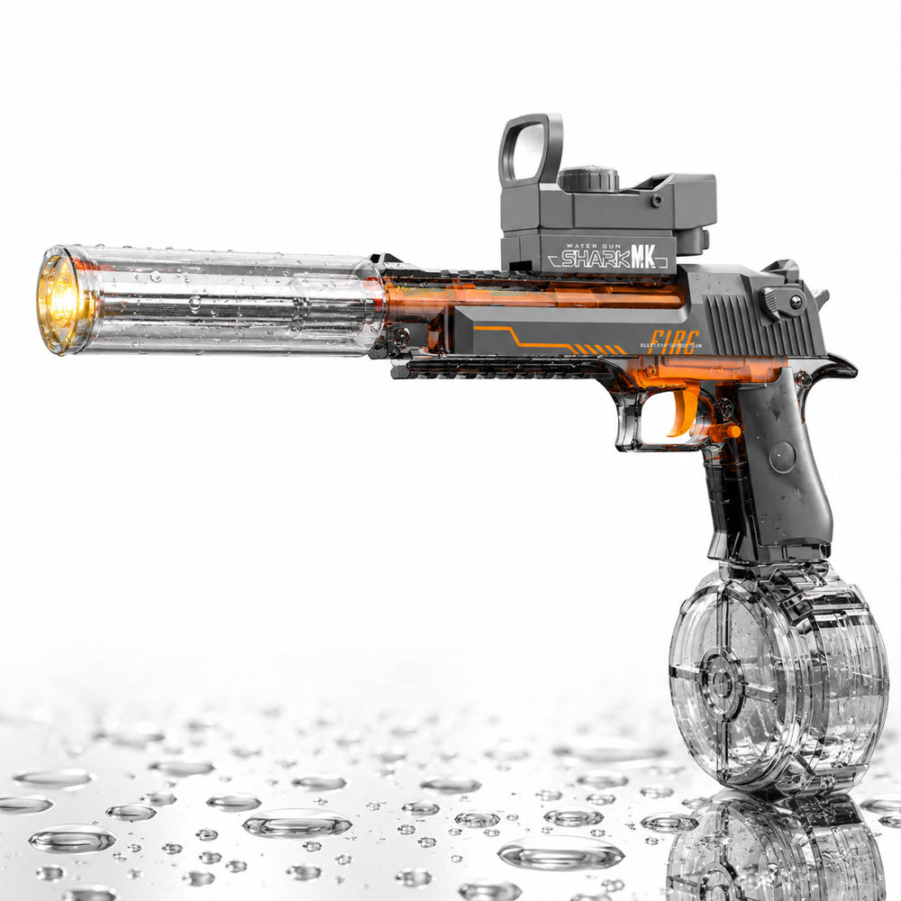 Vandpistol - elektrisk med sejt LED-lys