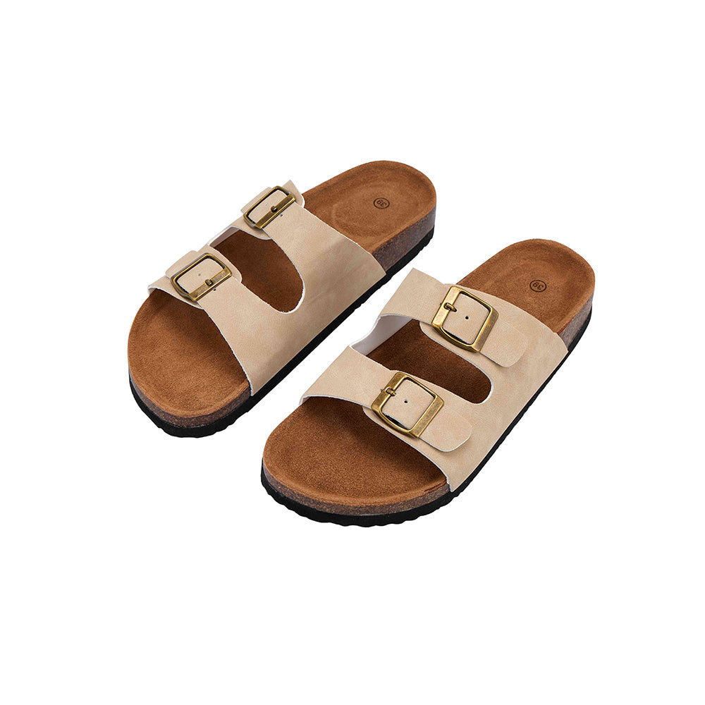 Klassiske remsandaler - sorte, brune eller beige