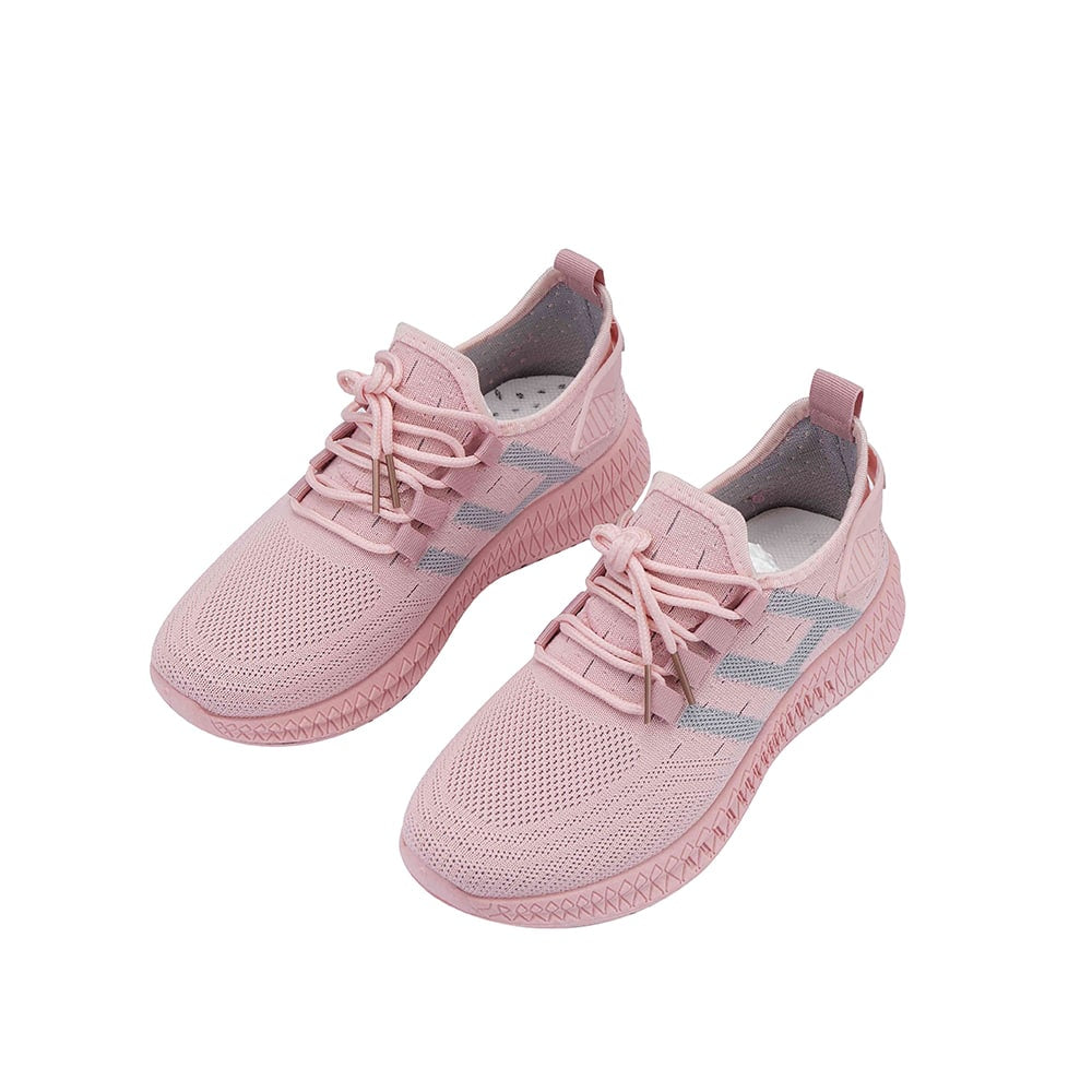 Løbesko/Sneakers til kvinder, åndbare og med optimal støddæmpning